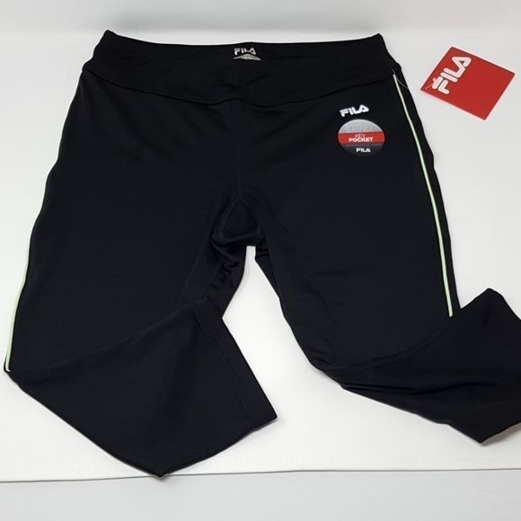 Fila black Capri Tights - Picture 1 of 5
